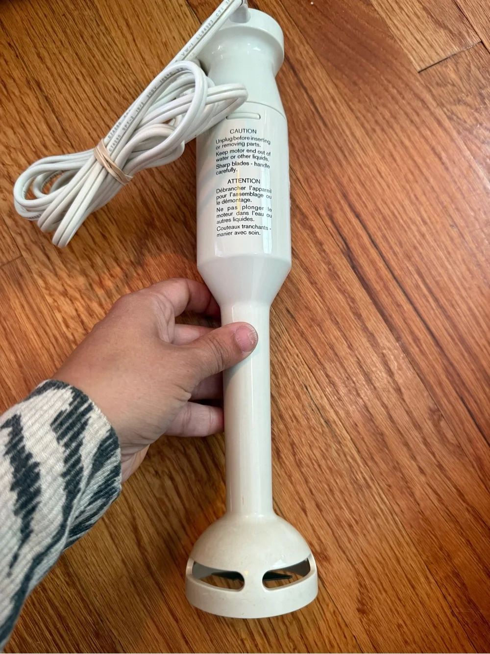 Braun Immersion Blender Stick Type 4169 Tested Handheld Blender